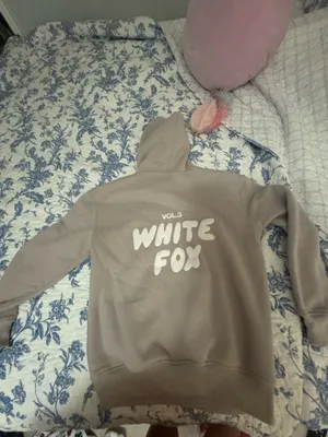 White Fox Hoodie Boutique Brown thumbnail 2