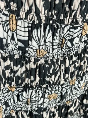 Forever That Girl Smocked Off-The-Shoulder Mini Dress from Anthropologie Size M thumbnail 6
