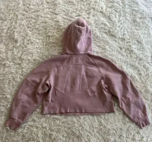 Lululemon Scuba Oversized Half-Zip Hoodie in Pink Peony thumbnail 12