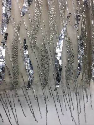 Nasty Gal Beaded Tassel Slip Mini Dress thumbnail 13