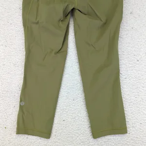 Lululemon Swift‎ High Rise Crop 21" Green Yoga Workout Leggings Women's 6 W6CBKS thumbnail 6