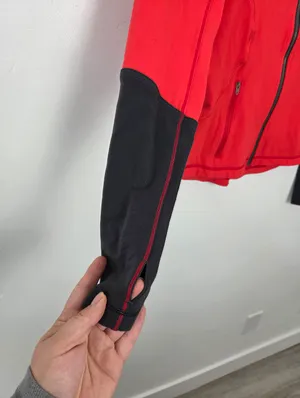 Lululemon Forme Jacket Love Red Size 6 Athletic Gym Lifting Sporty Scuba Define thumbnail 4