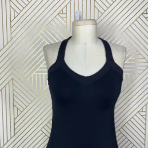 Lululemon Push Your Limits Tank Top‎ in Solid Black Size US thumbnail 4