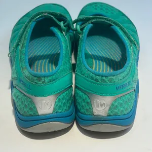 Merrell Crush Glove MJ Womens 8.5 Mint Leaf Green Barefoot Vibram Sneakers thumbnail 4