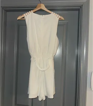 Monteau White Romper thumbnail 3