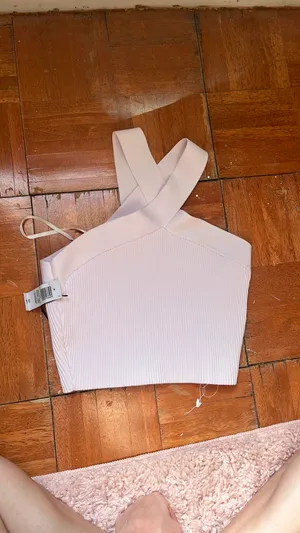 Cropped Halter Tank thumbnail 1