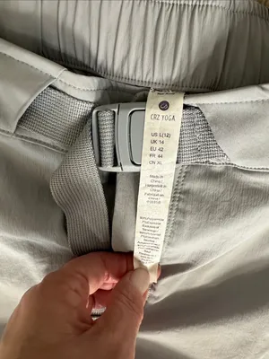 CRZ YOGA Light Gray Cargo Pants thumbnail 3