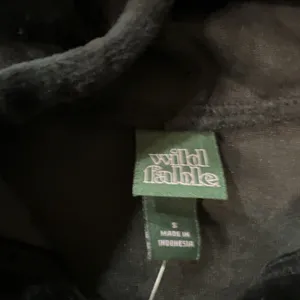 Wild Fable Black Velour Zip-Up Hoodie Women’s S NWT thumbnail 6