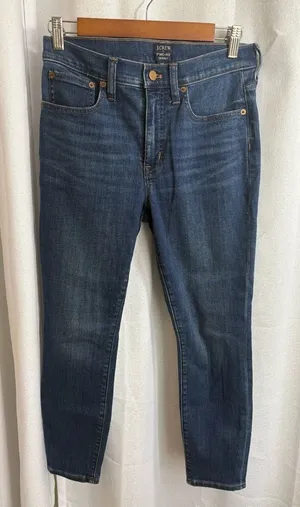J. Crew‎ Factory Mid Rise Skinny Jeans 27 Petite GUC 0363 thumbnail 1