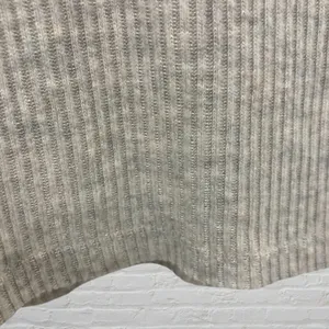 Feel The Piece Oatmeal Sleeveless Knit Turtleneck Top M/L Ribbed Luxe Boho thumbnail 4