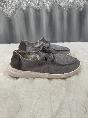 Hey Dude Wendy Metallic Sparkle Slip On thumbnail 2