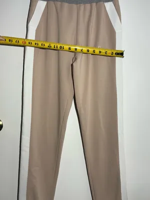 Beige & Cream Track Pants and Jacket Set Cotton thumbnail 4