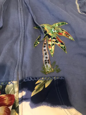 Florida Sweatshirt Blue Size L thumbnail 3