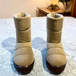 Madewell The Toasty Puffer Water-Resistant Cozy Boot ~ Olive Surplus ~ Size 6 💛 thumbnail 8
