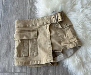Tan Women's Cargo Skort Size L thumbnail 1