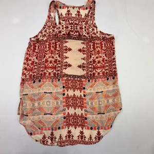 Mossimo Women's Bohemian Patterned Sleeveless Racerback Tank Top thumbnail 2