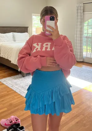 DO+BE Skirt Ruffle Blue thumbnail 1
