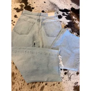 Citizens Of Humanity Ayla Raw Hem Crop Size 26 Light Wash thumbnail 7