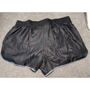 VSX Sport The Player Black Running‎ Shorts Gym Girl Athleisure Large thumbnail 5