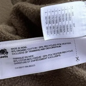 Roots Brown Hoodie Comfort Outdoors Canadian‎ Athleisure Capsule Unisex XL thumbnail 11