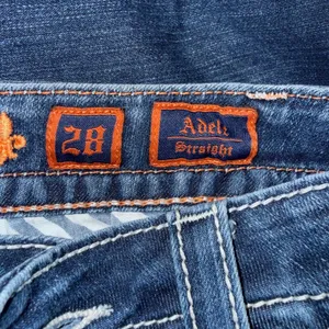 Rock‎ Revival Adele Straight Jeans Womens 28 Blue Excellent Embellished thumbnail 2