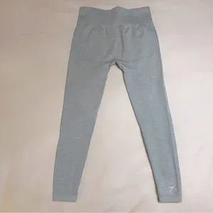 Gymshark Vital Seamless Leggings Washed Jade Marl Medium Athletic Activewear thumbnail 5
