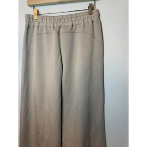 Spanx Air Essentials Wide Leg Pant Large Petite Ashwood (taupe) NWT $138 thumbnail 14