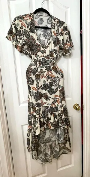 RusttyDustty Floral Print Midi Dress thumbnail 2