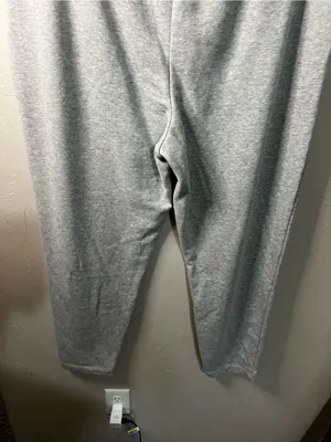 Lands’ End Serious Sweats Gray Straight Leg Cozy Lounge Sweatpants thumbnail 8