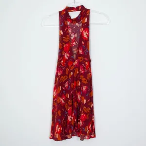 Intimately Free People High Neck Floral Swing Dress Womens Size‎ Small thumbnail 10