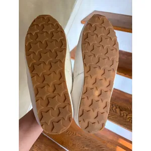 Blondo Callen Waterproof Suede Sneakers Cream Sand Low Top Star Sole Womens 11M‎ thumbnail 6