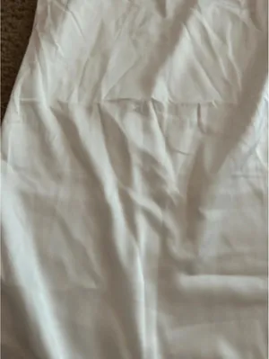 ab50 Flowing top woman size 2xl sleeveless white cute thumbnail 2