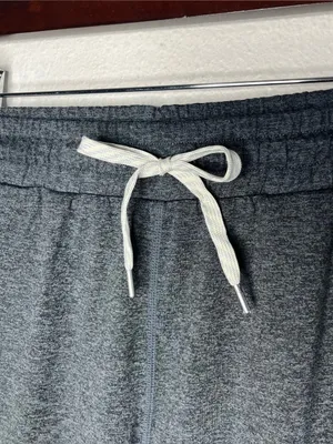 Vuori Charcoal Heather Mid Rise Performance Jogger Sweatpants Lounge Athleisure thumbnail 7