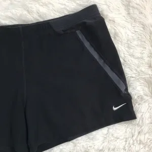 Nike FIT DRY Stretch Workout Shorts stretch black sz Small thumbnail 2