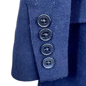 Lauren Ralph Lauren Blazer Outerwear Double Breasted Wool‎ Blend Navy Blue 10 thumbnail 5