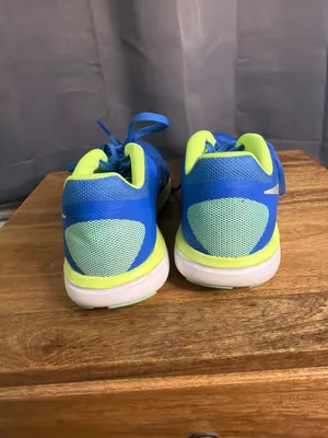 Nike Flex Run 2016 Women's Running Shoes Blue/Volt Size 8.5 (830751-402) thumbnail 3