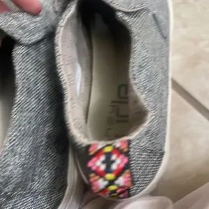 Hey Dude Peyton Linen Gray Slip On Comfort Casual Women's Shoes Size‎ 9 thumbnail 8
