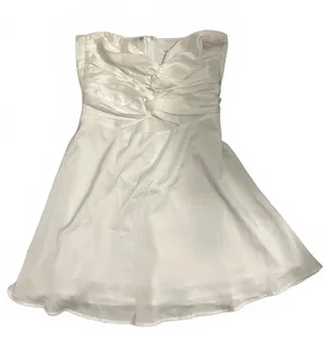 Peppermayo White Strapless Dress US 4 EU 36 thumbnail 1