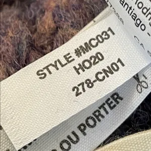 Madewell Pointelle Mockneck Chunky Knit Sweater in Heathered Eggplant thumbnail 8