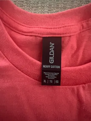 Gildan Women’s Coral Silk Premium Quality “ Cowgirl Boots and Hat” T-shirt Sz XL thumbnail 3