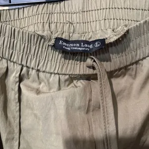 Emerson Women's Khaki and Brown Trousers Size L thumbnail 4