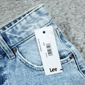 Lee High Rise Flare Jeans Blue Light Glam DX Ripped Distressed Western Size 25 thumbnail 3