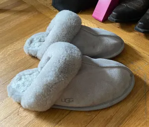 Grey Scuffette UGG Slippers  thumbnail 1