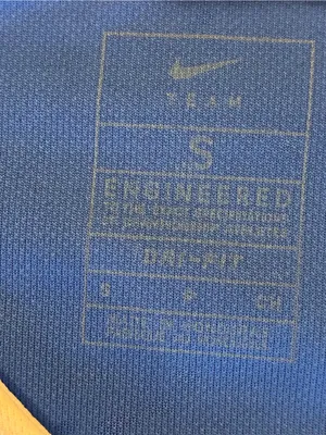 Nike women’s Blue & White Sleeveless Basketball Jersey Size Small thumbnail 3