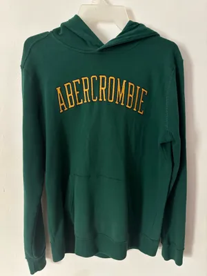Abercrombie Green Hoodie thumbnail 1