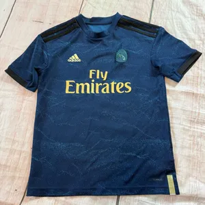 Womens Adidas Real Madrid 2019 2020 Away Football Soccer Shirt Size S READ thumbnail 1
