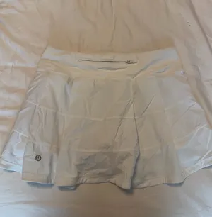 White Pace Rival Lululemon Mid-Rise Skirt thumbnail 2