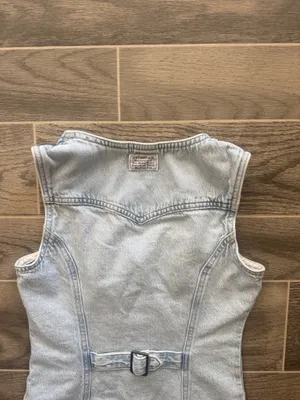 Levi’s Denim Dress Button-Up Mini thumbnail 7