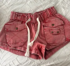 Boho Shorts Red thumbnail 1