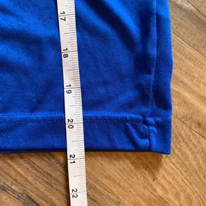 Nike Shirt Size S Small Blue Crop Top Short Sleeve Tee Cropped thumbnail 6
